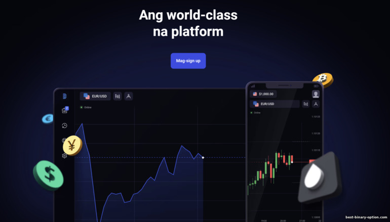 Pangangalakal sa platform ng trading ng function ng binolla broker