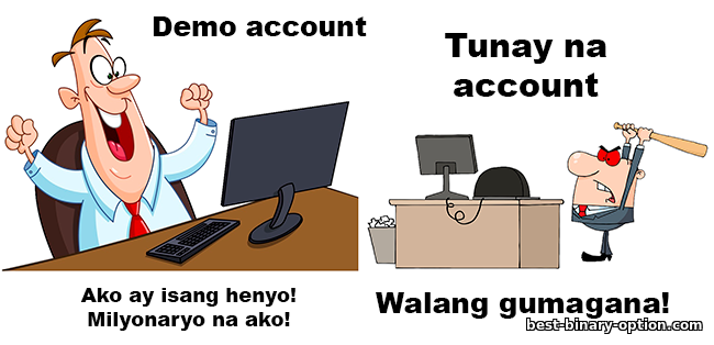 gamit ang demo account sa binary options trading