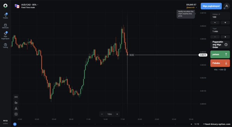 Platform ng kalakalan ng broker ng OlympTrade