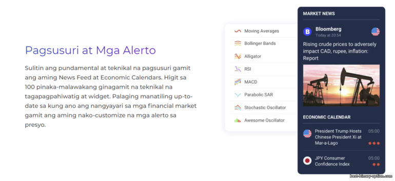 Propesyonal na platform ng kalakalan ng broker na IQ Option