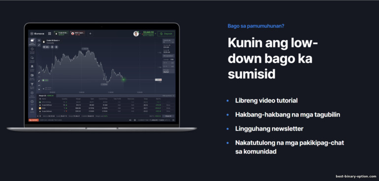 Mga materyales na pang-edukasyon para sa mga nagsisimulang mangangalakal sa Exnova broker