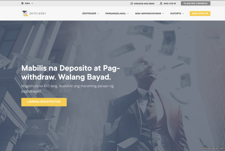 Mabilis na Pag-withdraw sa ZenTrader