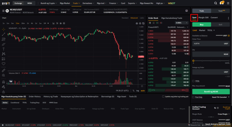 Pangkalahatang-ideya ng Spot Trading sa ByBit Pangkalahatang-ideya ng Spot Trading sa ByBit
