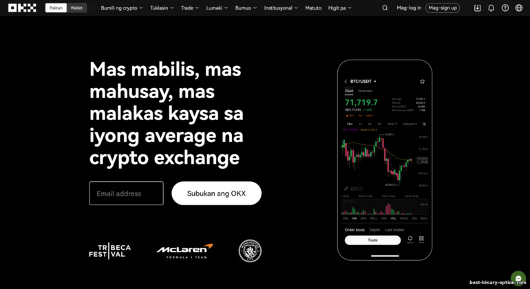 Opisyal na Website ng OKX Exchange