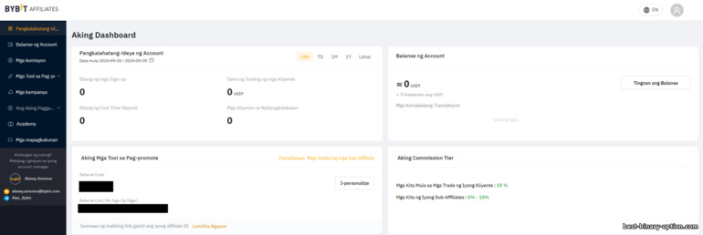 Programa ng Affiliate ng ByBit Programa ng Affiliate ng ByBit