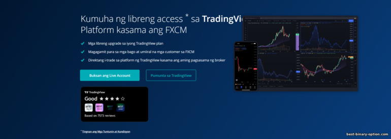 Integrasyon ng FXCM sa TradingView