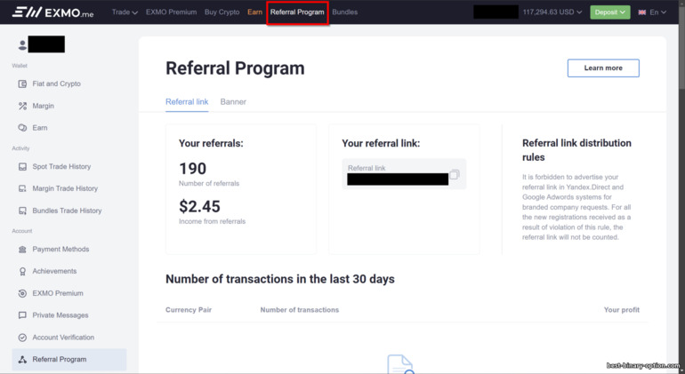 Pangkalahatang-ideya ng Programa ng Affiliate ng Exmo