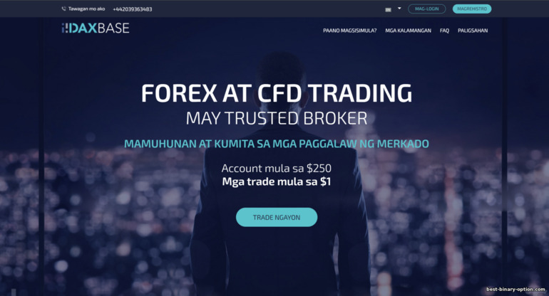 Opisyal na Website ng DaxBase Broker Opisyal na Website ng DaxBase Broker
